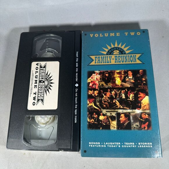 Countrys Family Reunion Volume Two VHS 1998 Songs Stories Country Legends - Picture 3 of 3